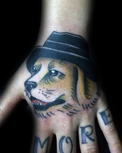 tatuaggio golden retriever 23