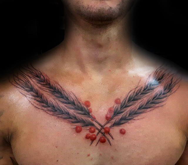 tatuaggio grano 25
