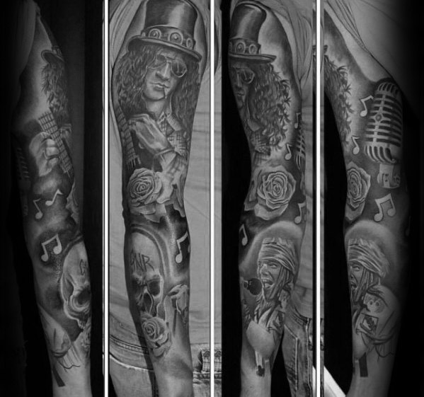 tatuaggio guns and roses 75