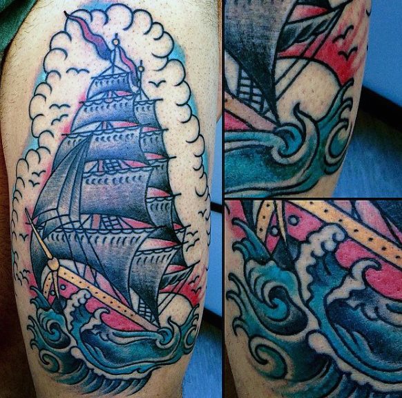 tatuaggio marinaio 69