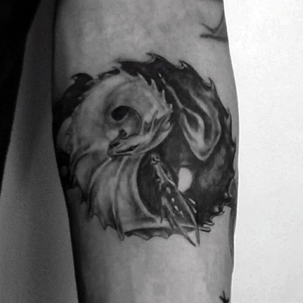 tatuaggio yin yang 13