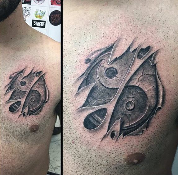 tatuaggio yin yang 17