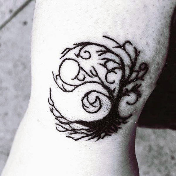tatuaggio yin yang 41