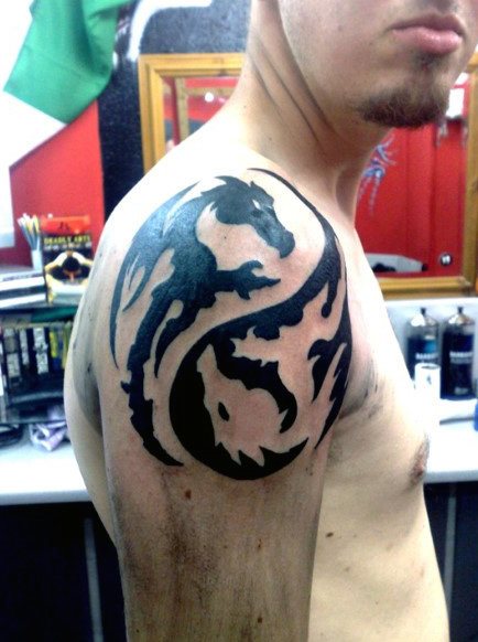tatuaggio yin yang 43