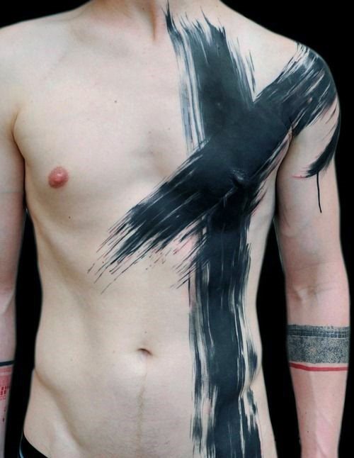 tatuaggio croce 216