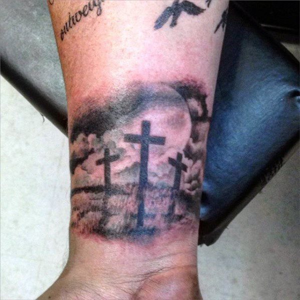 tatuaggio croce 312
