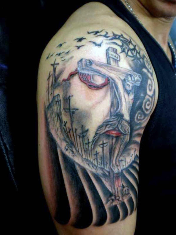 tatuaggio croce 320