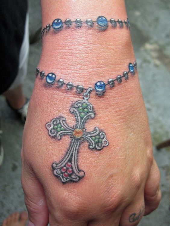 tatuaggio croce 352