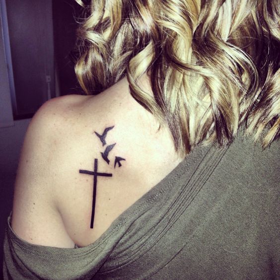 tatuaggio croce 376
