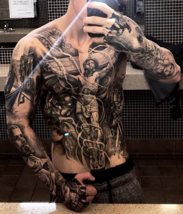 tatuaggio croce 594