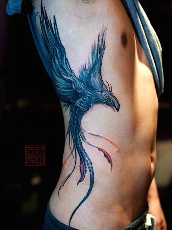 tatuaggio fenice 142