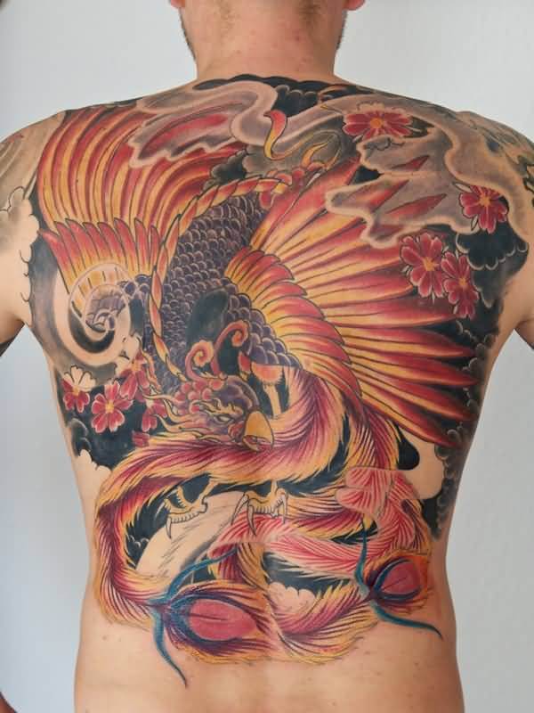tatuaggio fenice 30