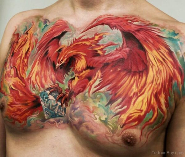 tatuaggio fenice 34