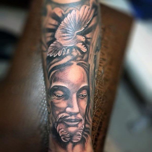 tatuaggio gesu cristo 110