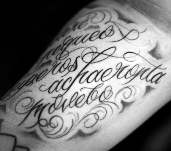 tatuaggio in latino 28