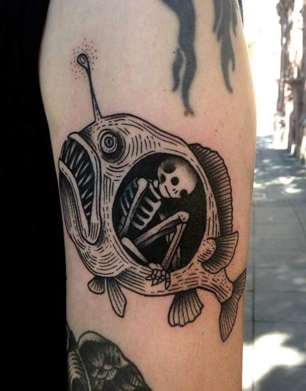 tatuaggio pesce 328
