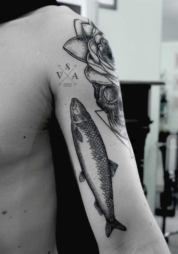 tatuaggio pesce 332