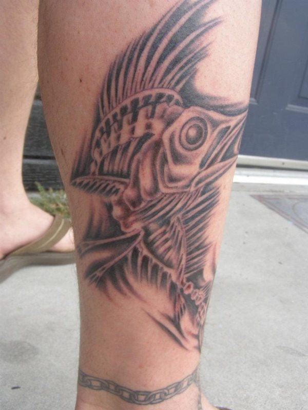 tatuaggio pesce 360
