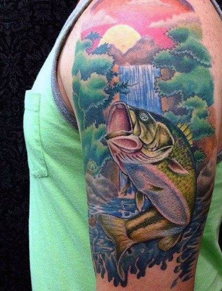 tatuaggio pesce 444