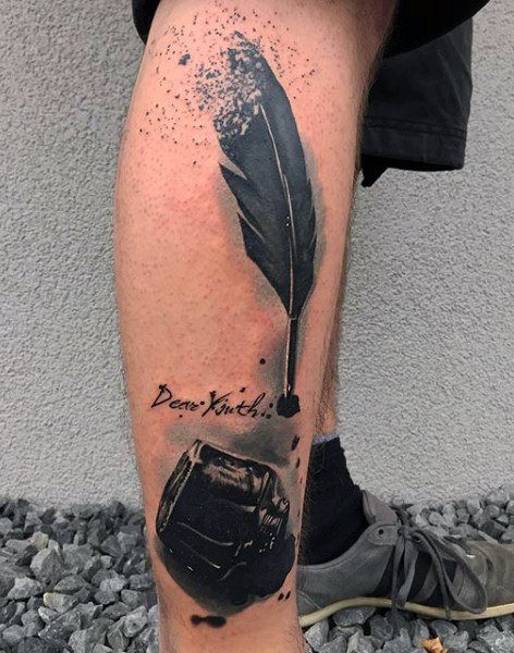 tatuaggio piuma 410