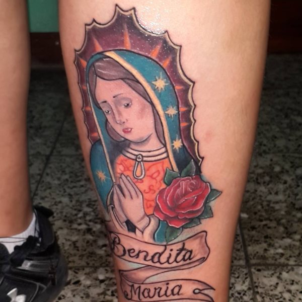 tatuaggio vergine maria 254