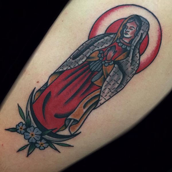 tatuaggio vergine maria 368