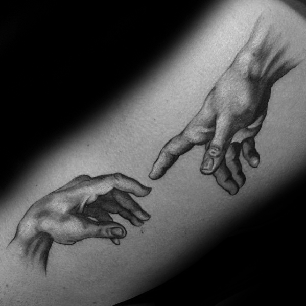 53 Tatuaggi con la Creazione di Michelangelo