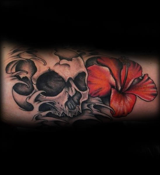 Indigos UG ME018 Tatuaggio Murale, Belle Farfalle Fiore di