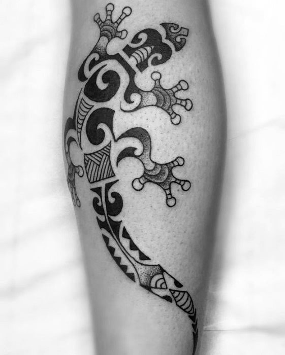 tatuaggio lucertola 19