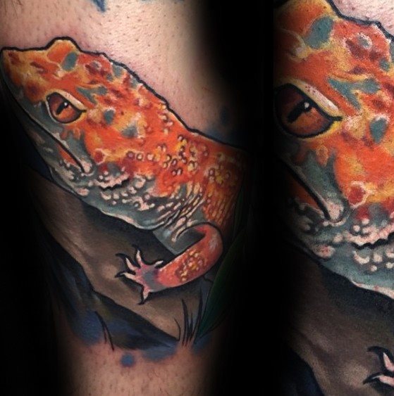 tatuaggio lucertola 89