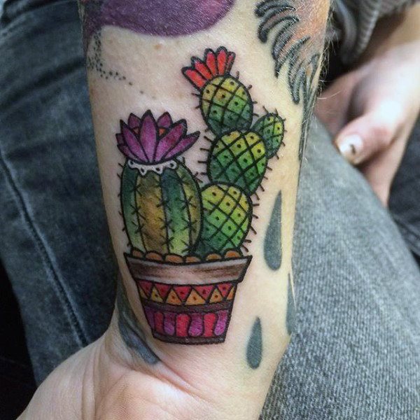 tatuaggio cactus 19