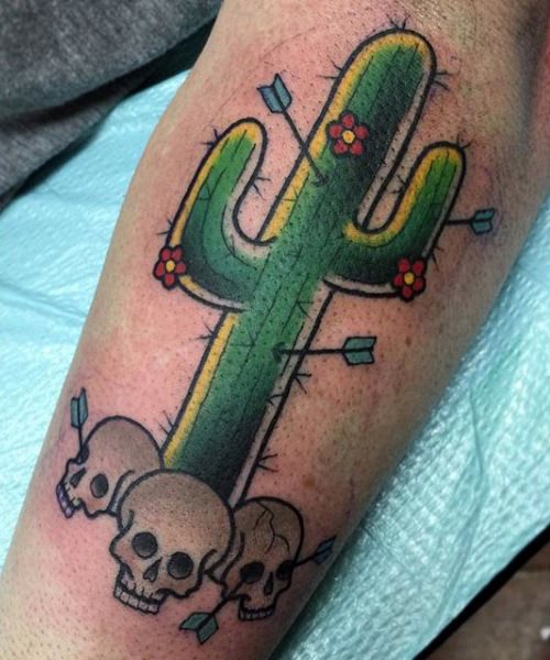 tatuaggio cactus 23