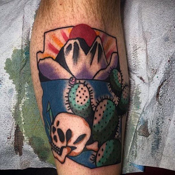 tatuaggio cactus 29