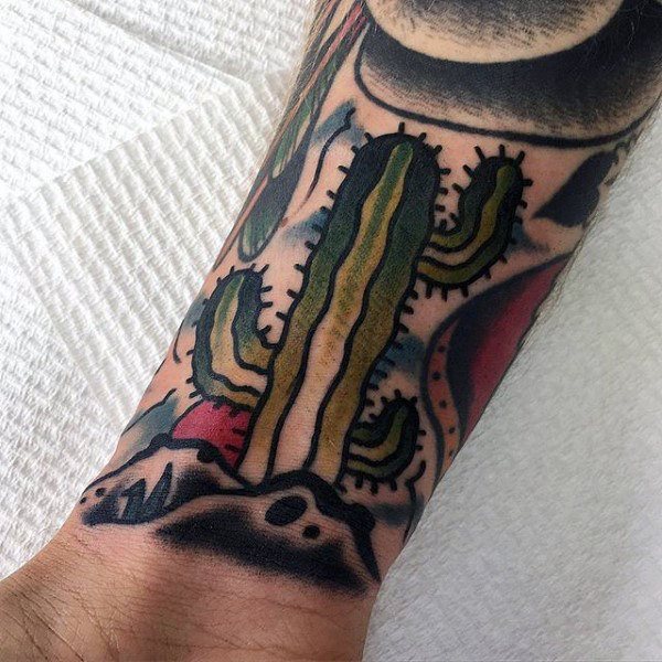 tatuaggio cactus 43