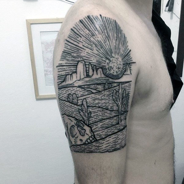 tatuaggio cactus 49