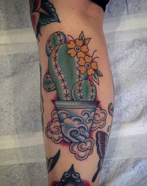 tatuaggio cactus 81