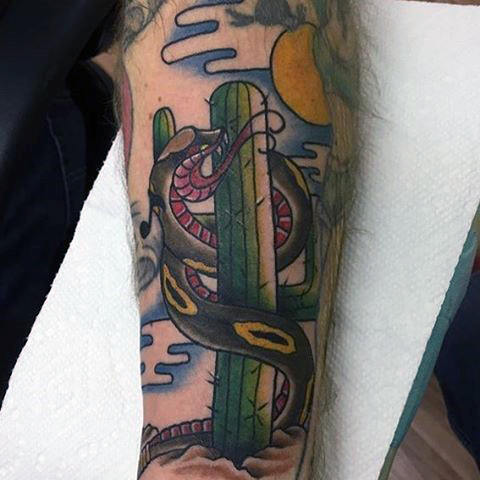 tatuaggio cactus 83