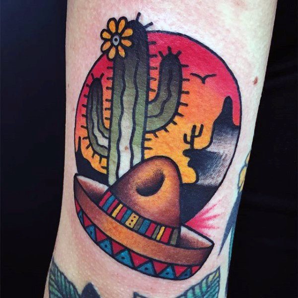 tatuaggio cactus 85