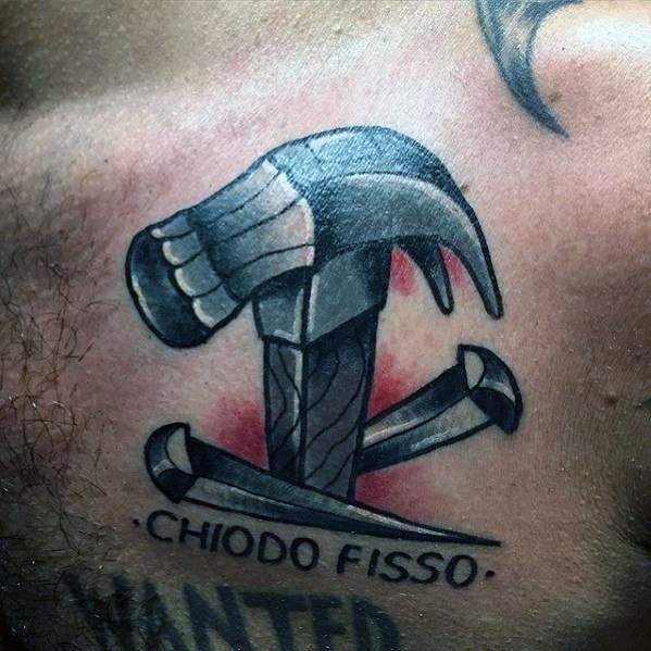 tatuaggio falegname carpentiere 75