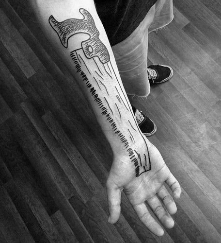 tatuaggio falegname carpentiere 97