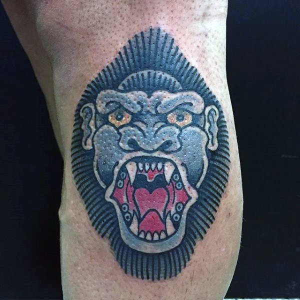 tatuaggio gorilla 121
