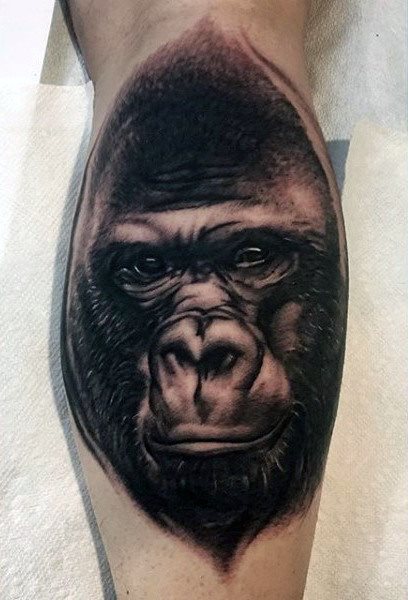 tatuaggio gorilla 166