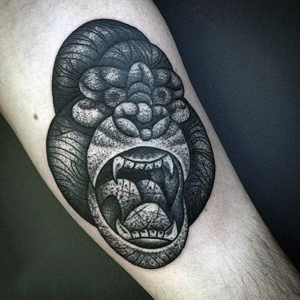 tatuaggio gorilla 193