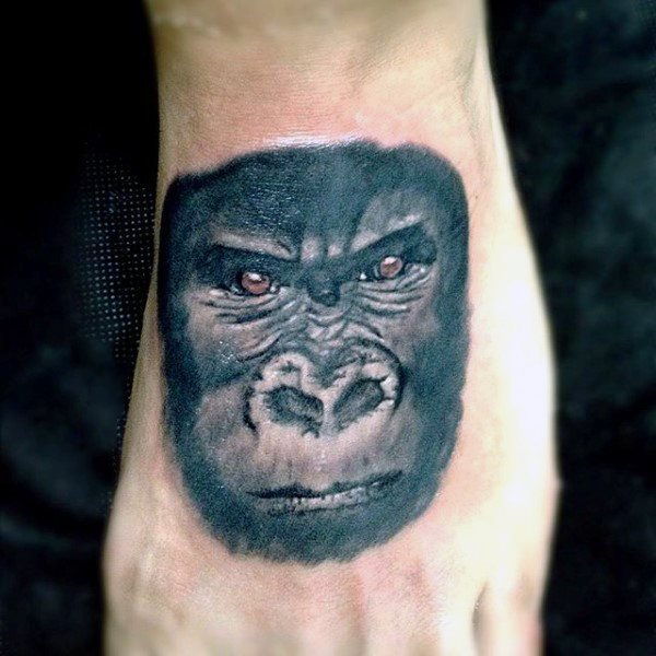 tatuaggio gorilla 253