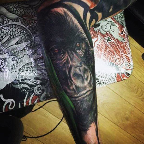 tatuaggio gorilla 259