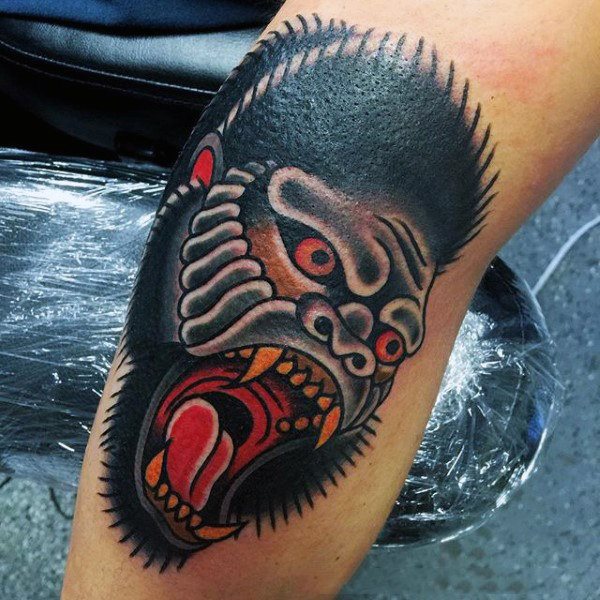tatuaggio gorilla 268