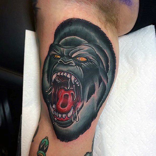 tatuaggio gorilla 37