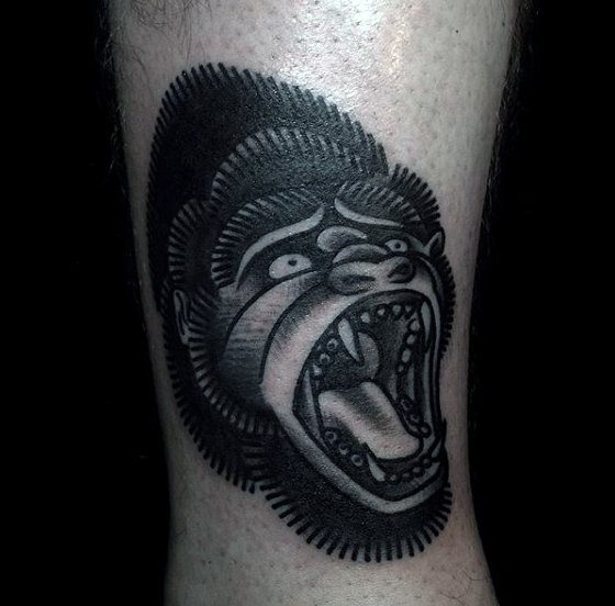 tatuaggio gorilla 52