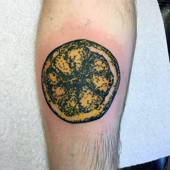 tatuaggio limone uomo 49