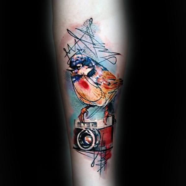 tatuaggio macchina fotografica 03